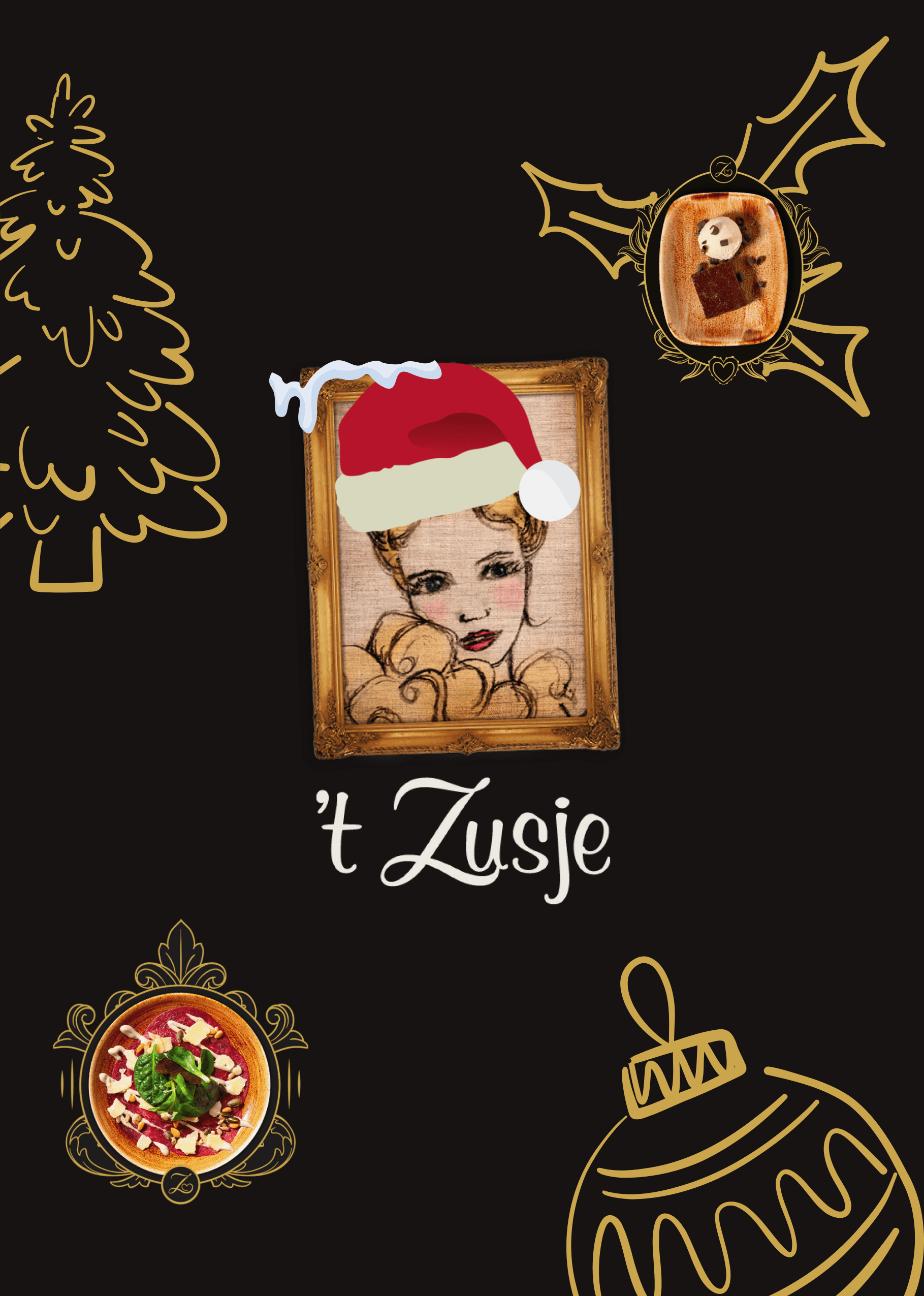 Zusje kaart 6 voorkant